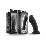 Blush Temptasia Elvira 6 in. Silicone Dildo with Suction Cup Black