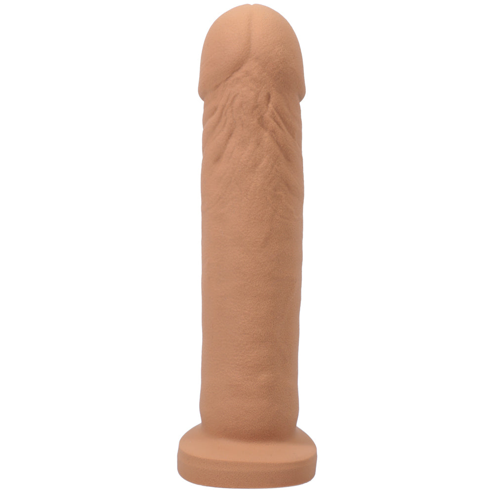 Tantus Alan O2 Dual Density Vibrating Dildo Kit Honey