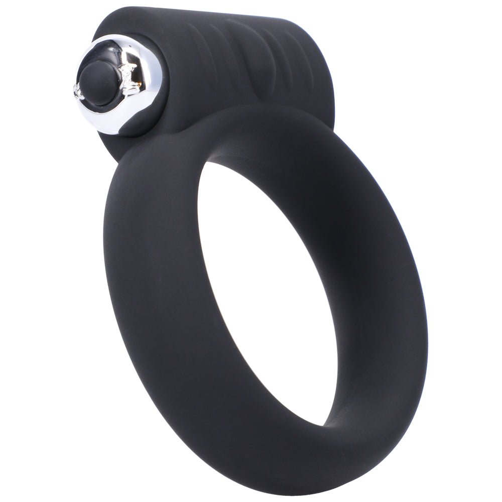 Tantus Vibrating C-Ring 2 in. Onyx