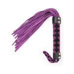 Ple'sur 15.5 in. Leather Flogger Purple